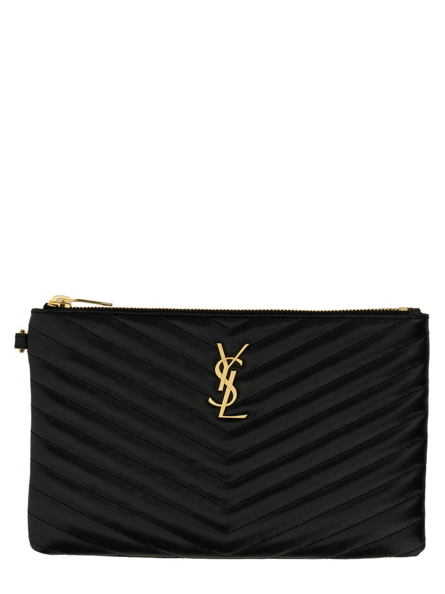 Saint Laurent Women's Pochette Cassandre Black