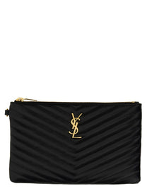 Saint Laurent Women's Pochette Cassandre Black
