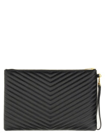 Saint Laurent Women's Pochette Cassandre Black