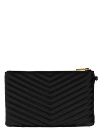 Saint Laurent Women's Pochette Cassandre Black