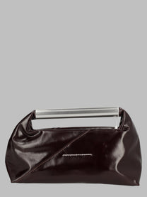 MM6 Maison Margiela Women's Pochette Japanese Con Manico Gioiello Brown