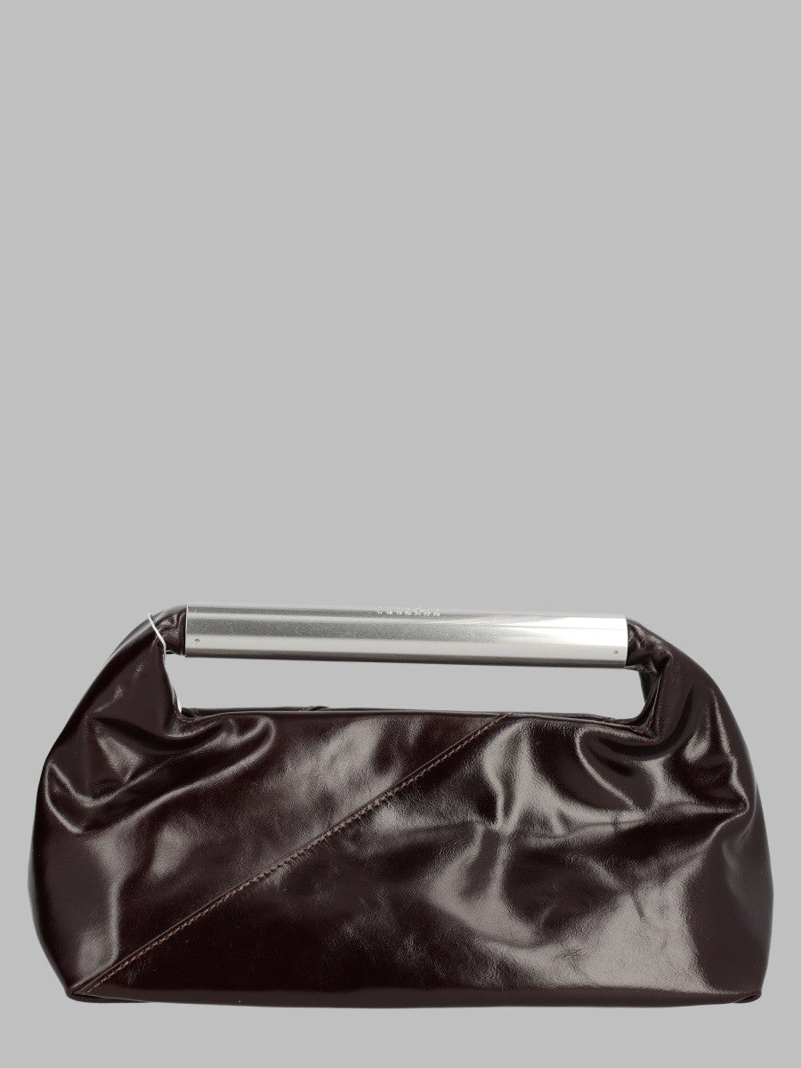 MM6 Maison Margiela Women's Pochette Japanese Con Manico Gioiello Brown
