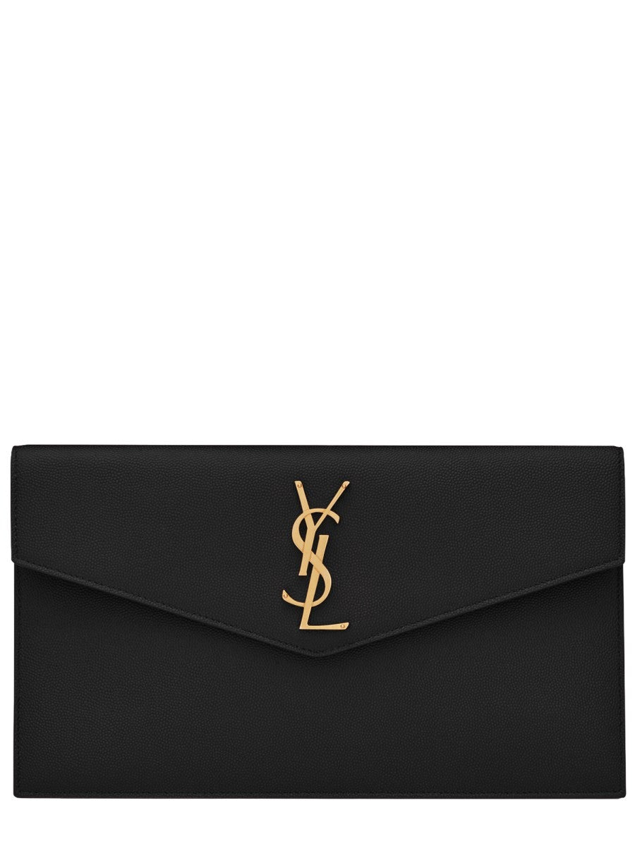 Saint Laurent Women's Pochette Uptown Small Black