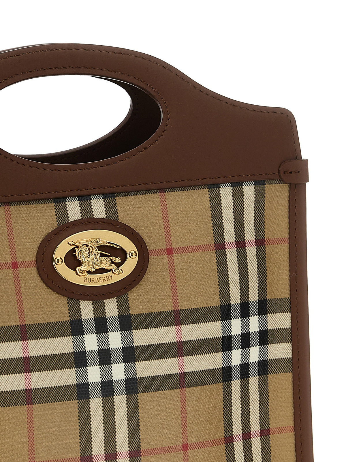 Burberry Pocket Mini Handbag Beige