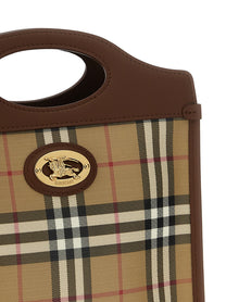 Burberry Pocket Mini Handbag Beige