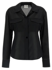 courrèges Pocket Shirt Black