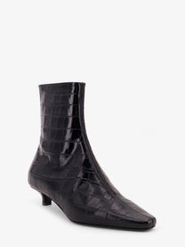 Toteme Women's Pointed Toe Ankle Boots Black, view 2