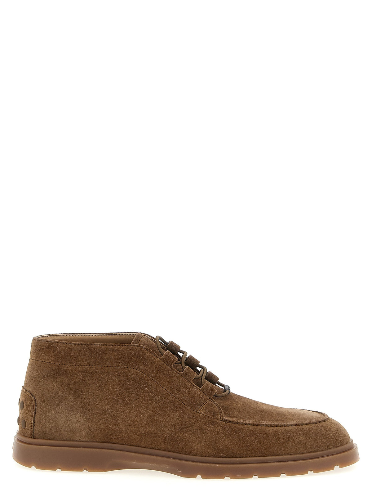 Tod's Polacchino Ankle Boots Beige