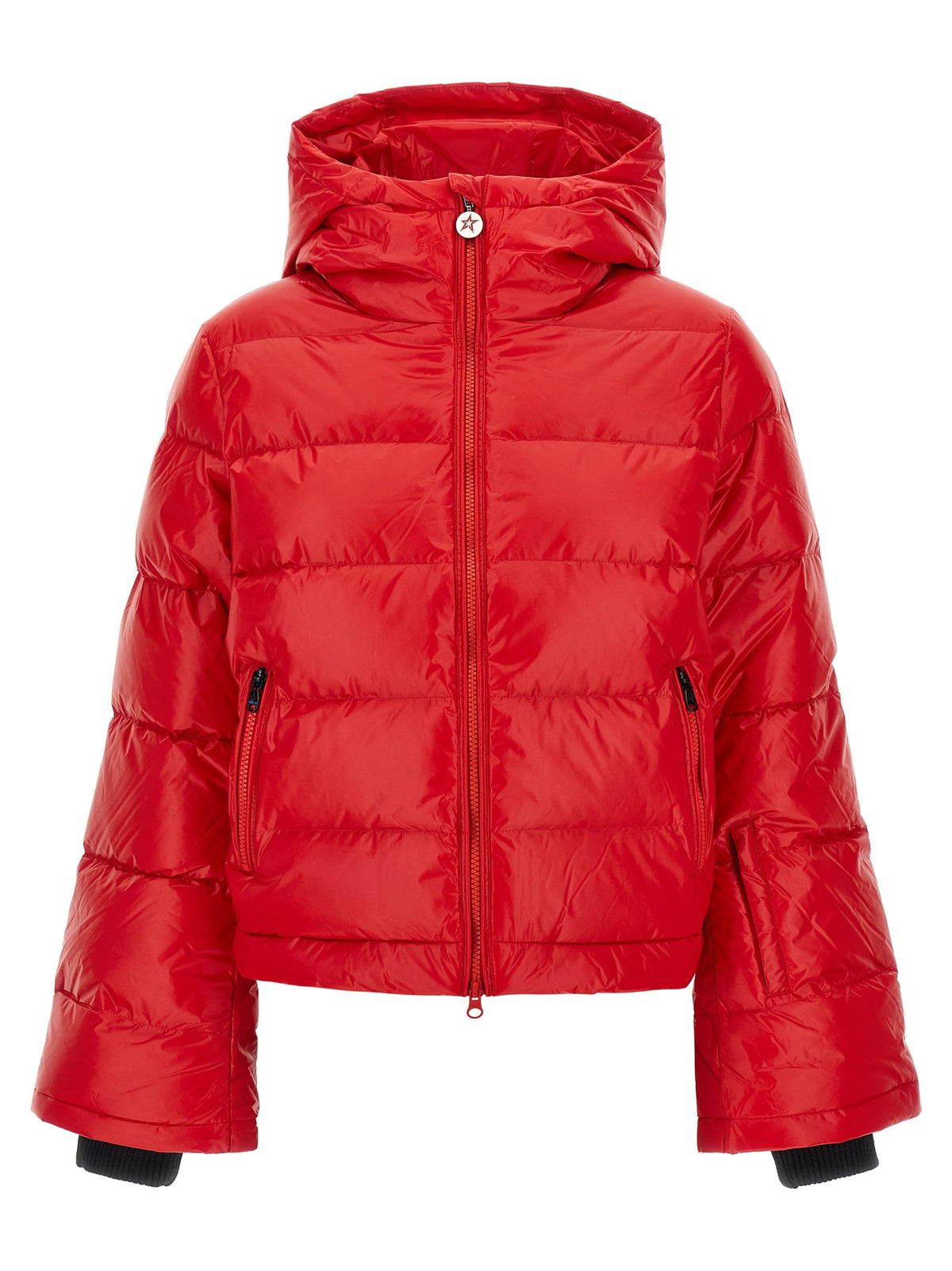 Perfect Moment Polar Flare Down Jacket Red