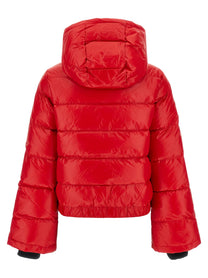 Perfect Moment Polar Flare Down Jacket Red