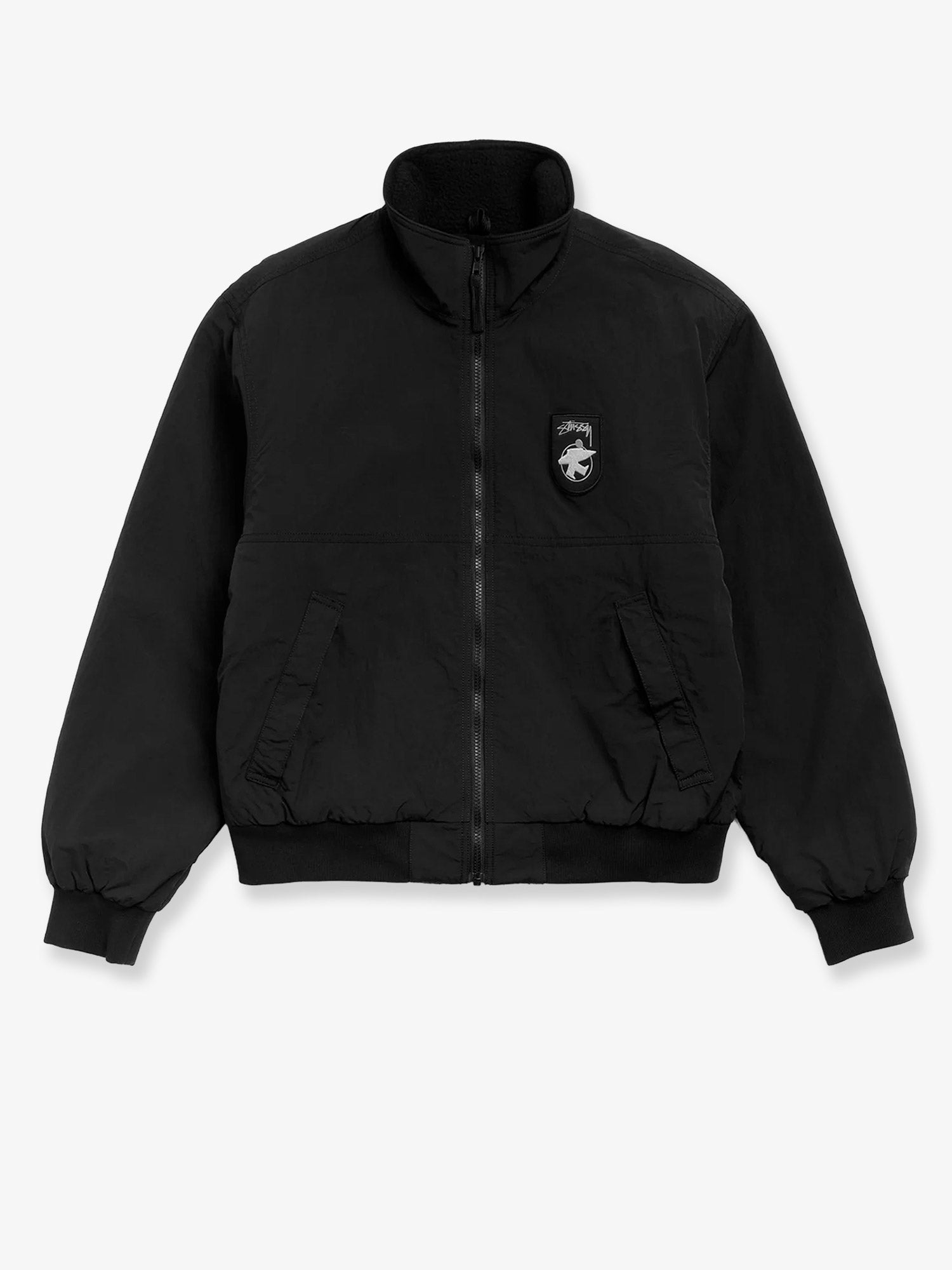 Stussy Men's Polar Nylon Jacket Black