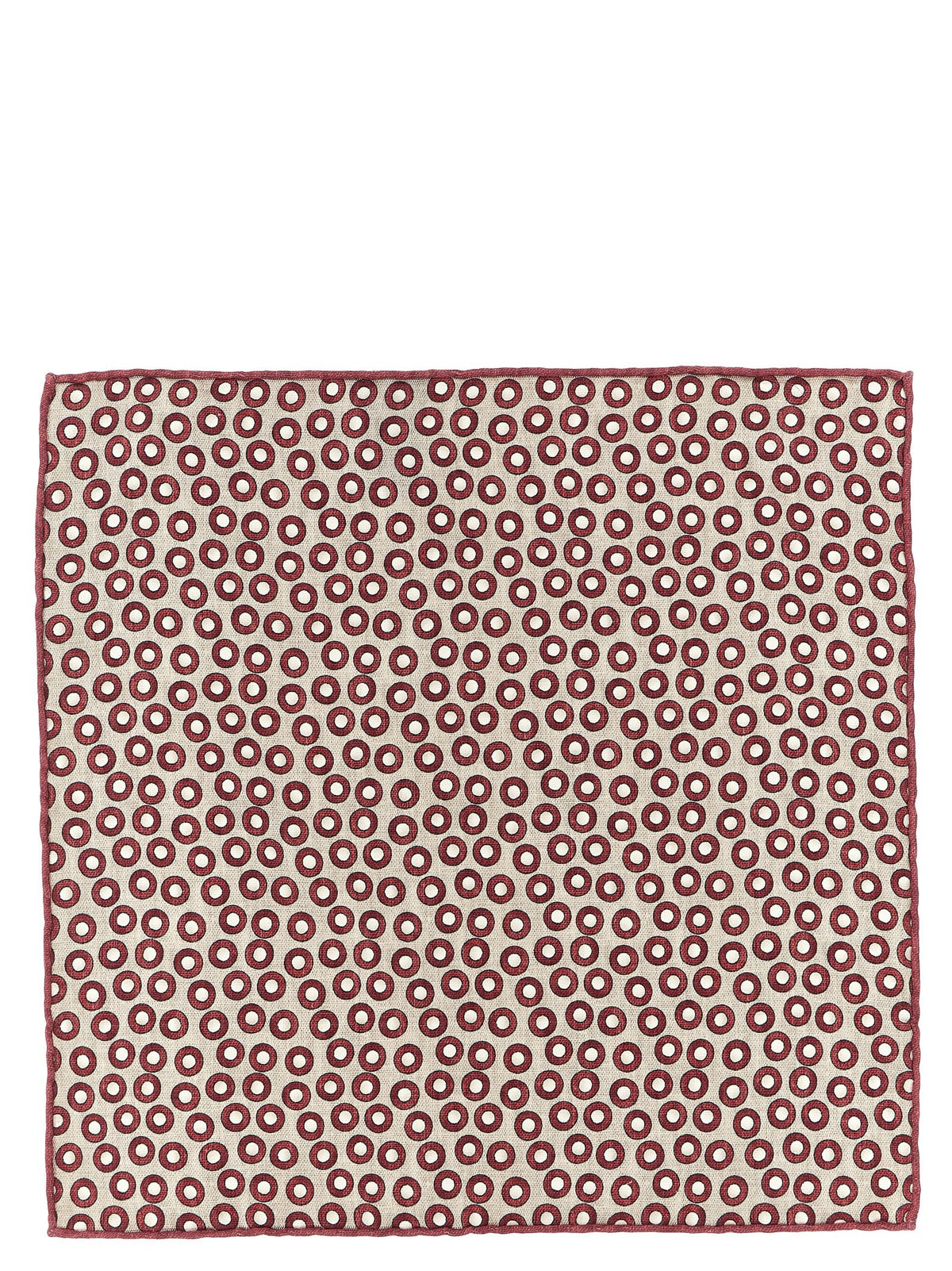 Brunello Cucinelli Polka Dot Pocket Clutch Bag Gold
