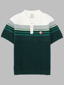 Casablanca Men's Polo Righe Bouclé Multicolor
