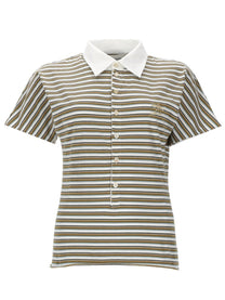 Golden Goose Women's Polo Righe Multicolor