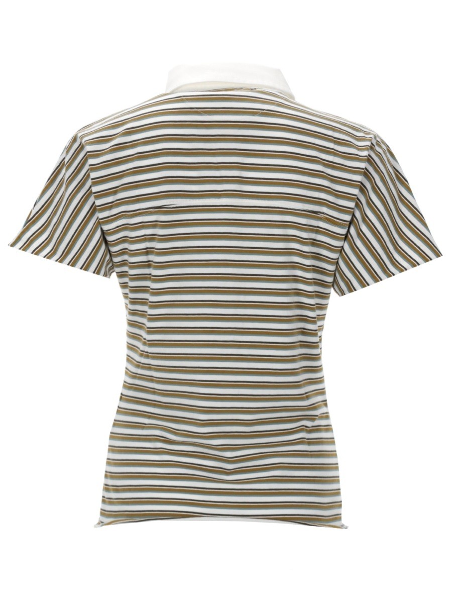 Golden Goose Women's Polo Righe Multicolor