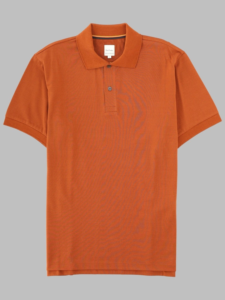 Paul Smith Men's Polo Artist Stripe Orange
