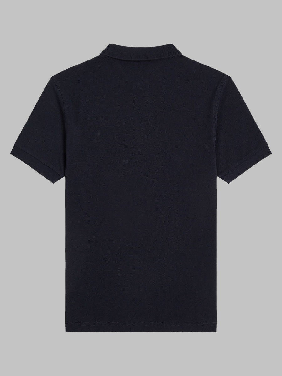 Fred Perry Men's Polo Con Blue