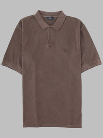 Herno Men's Polo Con Brown