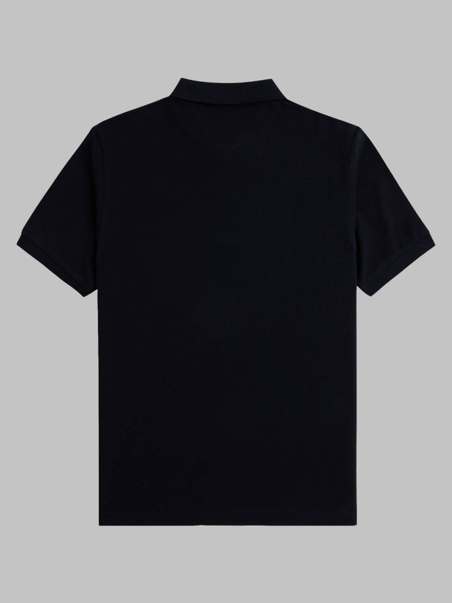 Fred Perry Men's Polo Con Black