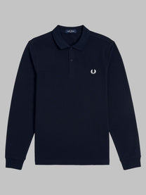 Fred Perry Men's Polo Con Blue