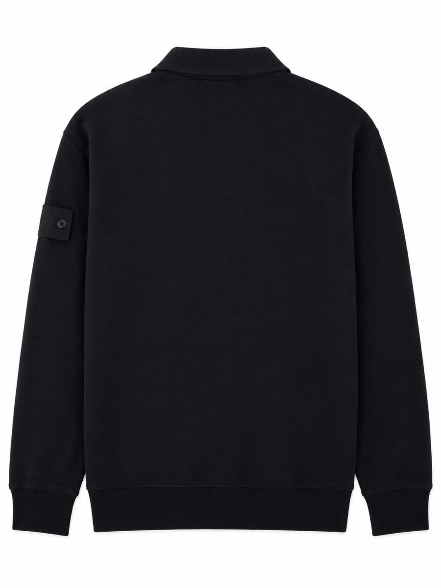 Stone Island Men's Polo Con Patch Blue