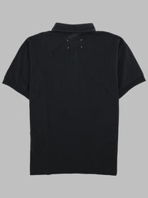 Maison Margiela Men's Polo in Cotone Black