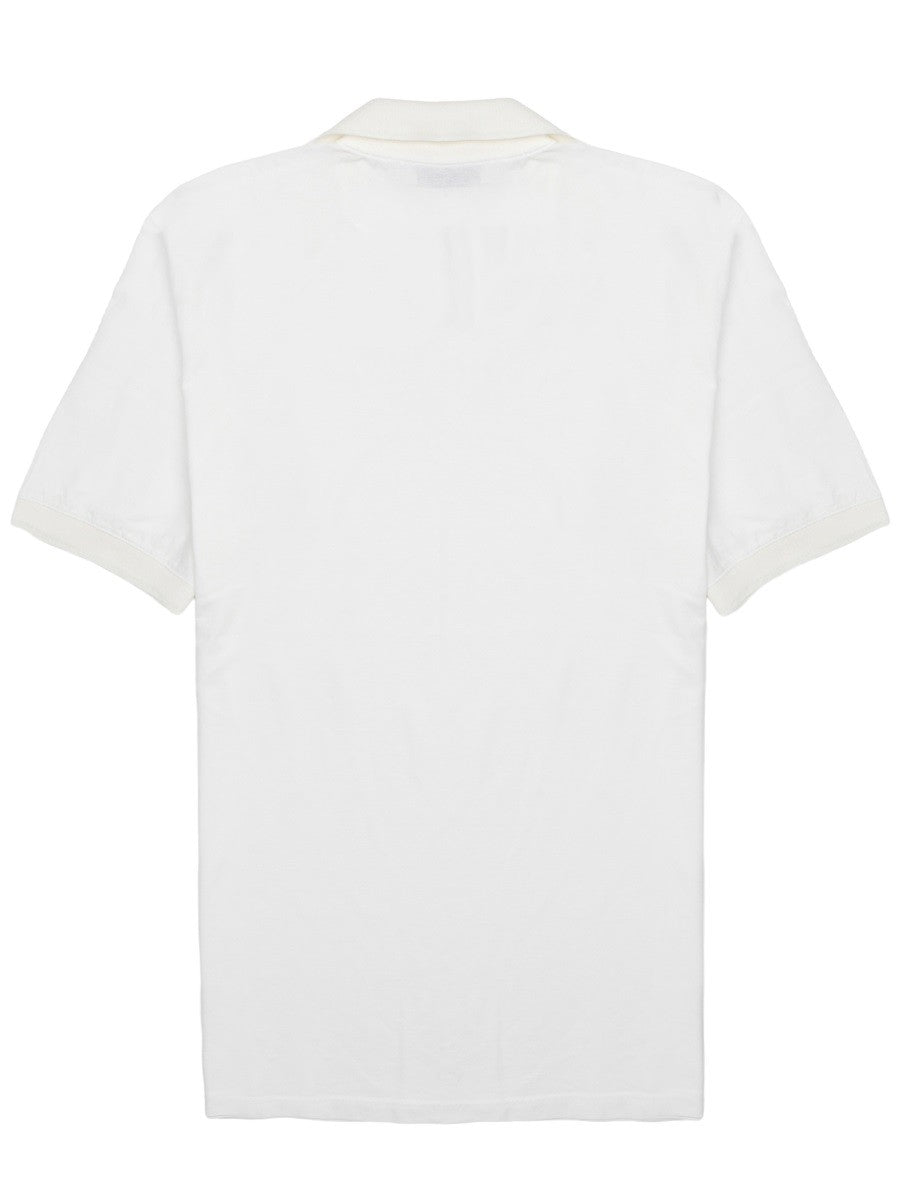Luigi Gentile Men's Polo in Cotone White