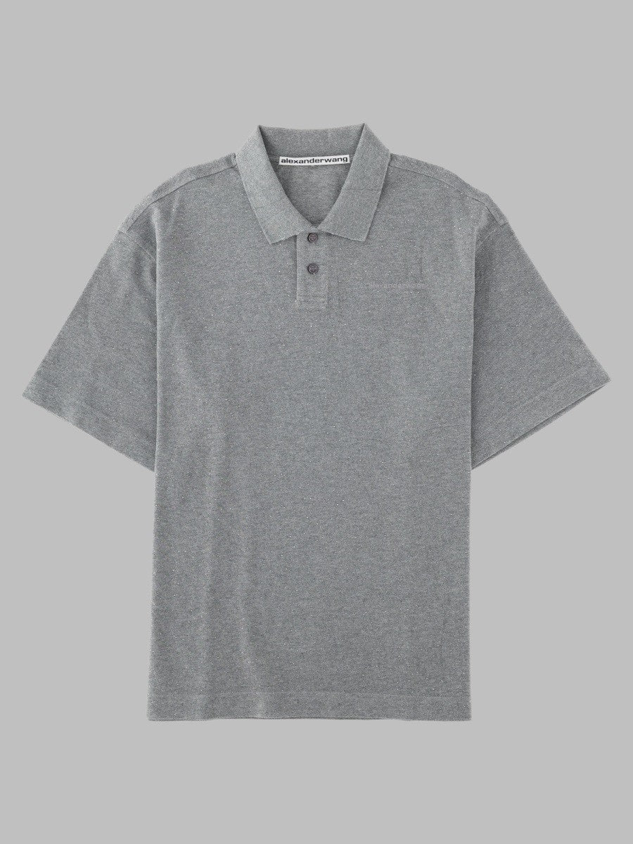 alexanderwang Women's Polo in Cotone Grey