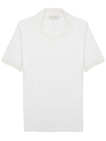 Luigi Gentile Men's Polo in Cotone White
