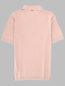 Herno Men's Polo in Cotone Pink