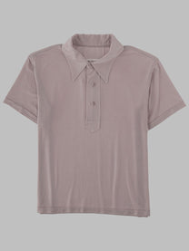 Maison Margiela Women's Polo in Cupro Beige