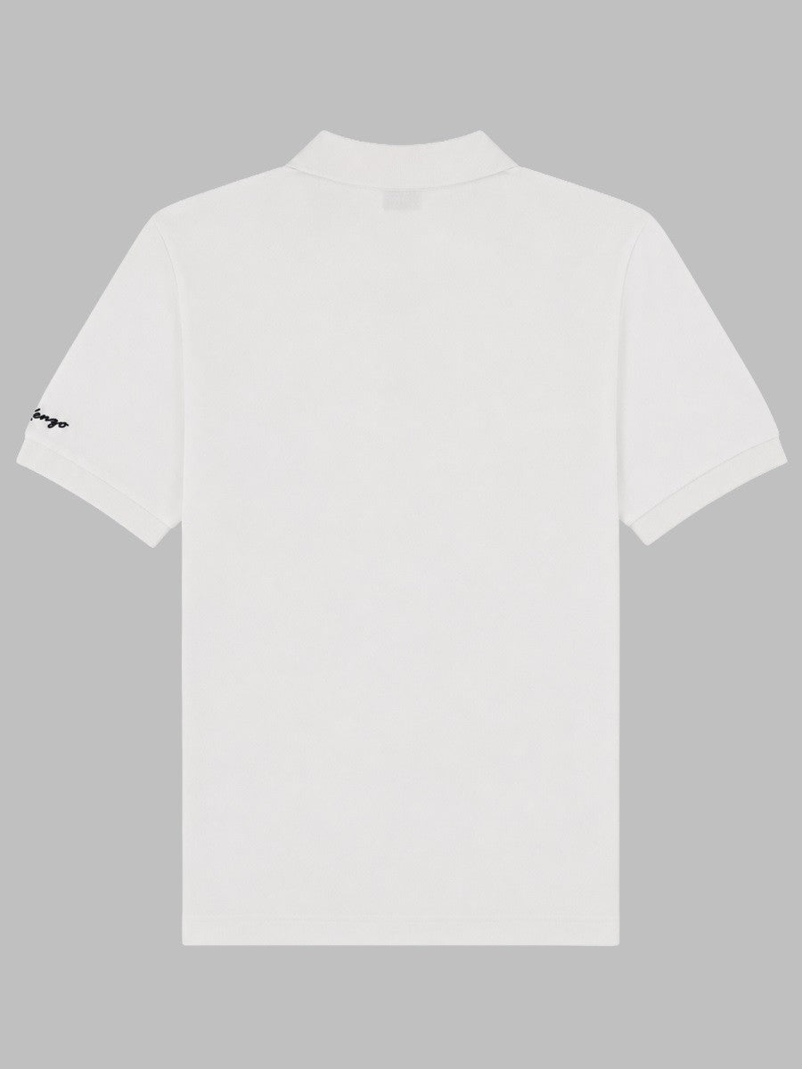Kenzo Men's Polo Jumping Tiger White