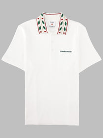 Casablanca Men's Polo Laurel White