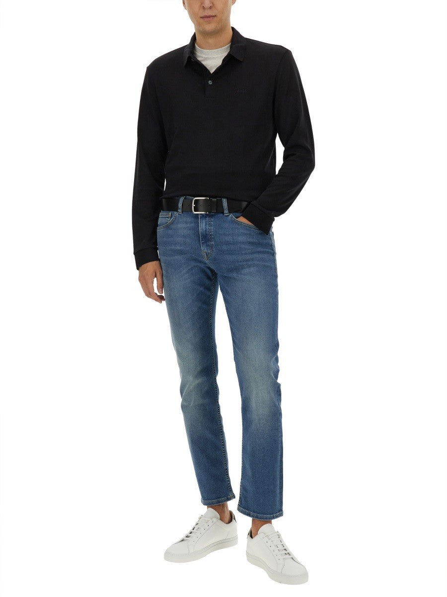 BOSS Men's Polo Pado Black