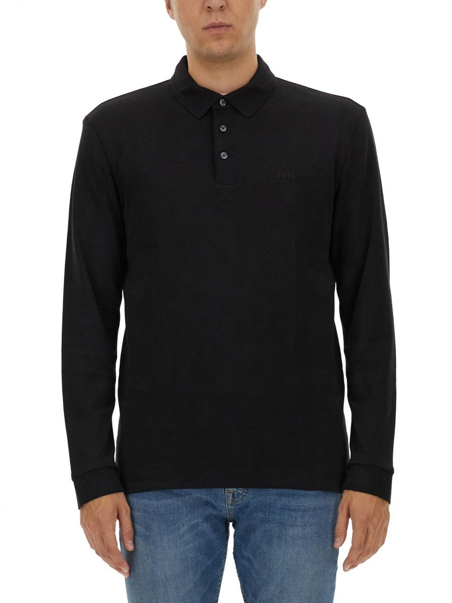 BOSS Men's Polo Pado Black