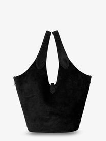 Polo Ralph Lauren Women's Polo Play Suede Tote Bag Black