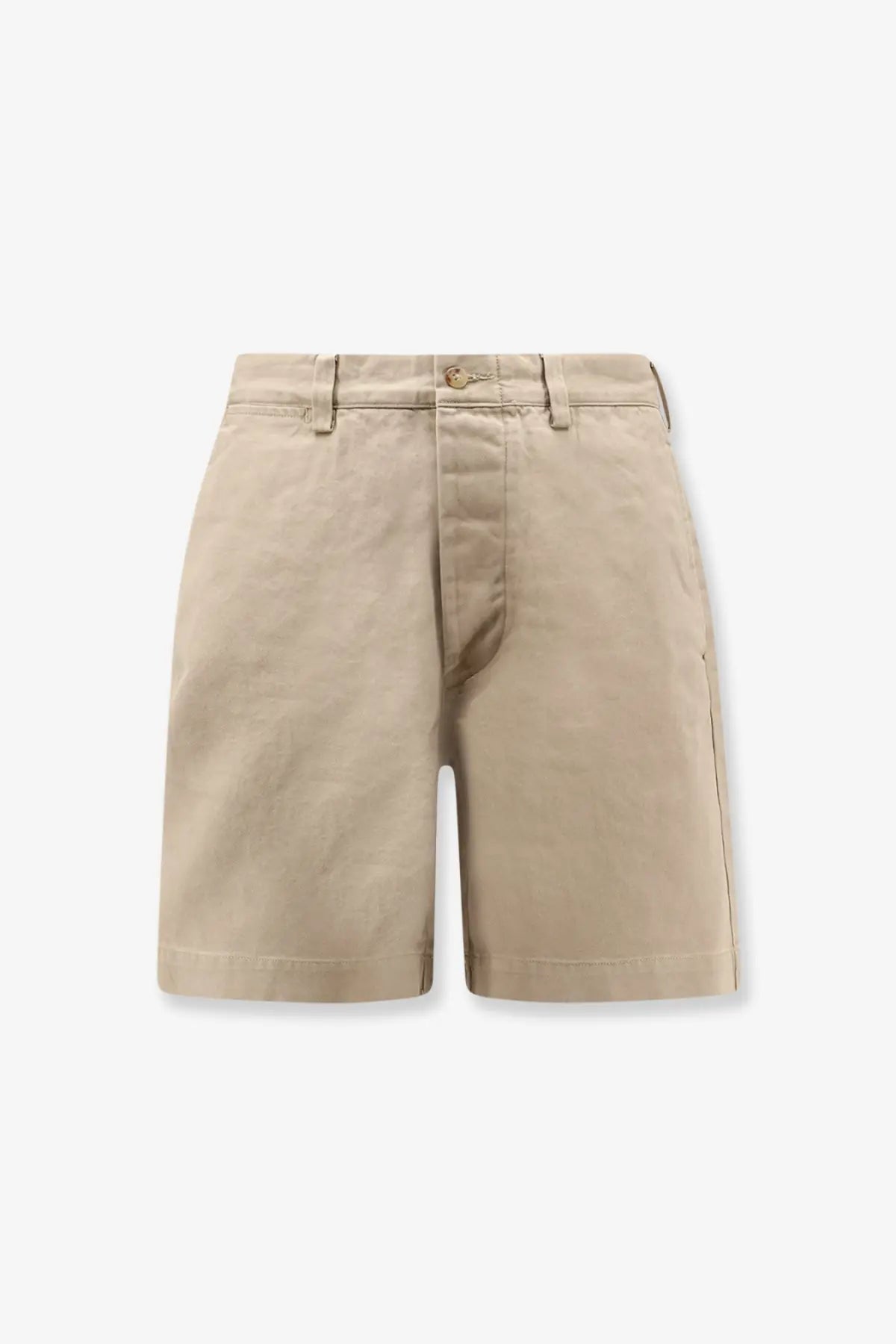 Polo ralph lauren men’s big fit green cotton bermuda shorts with classic tailored fit and subtle stitching details