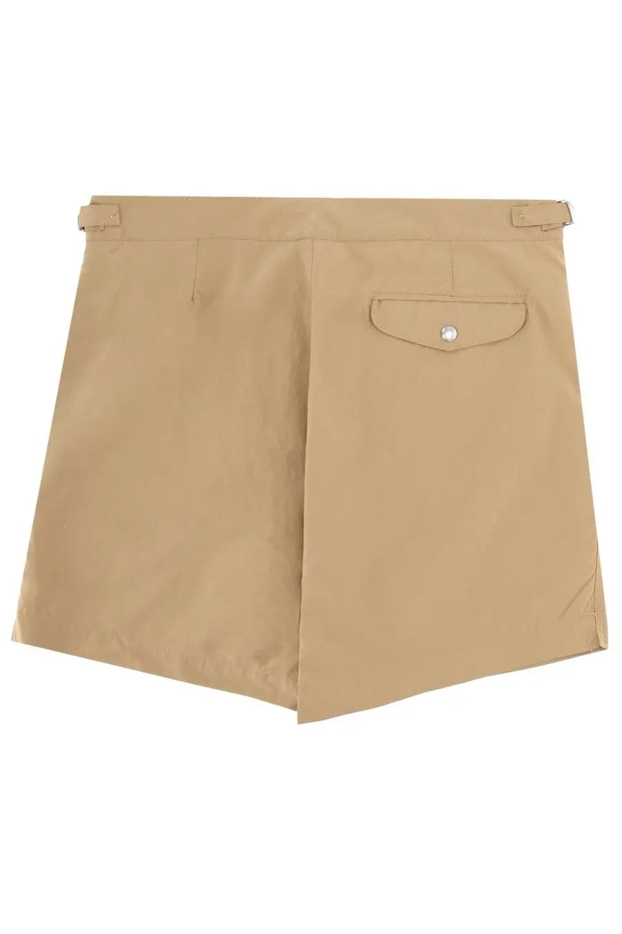 Polo Ralph Lauren men’s costume Monaco con beige utility shorts with buttoned flap pocket and adjustable side tabs