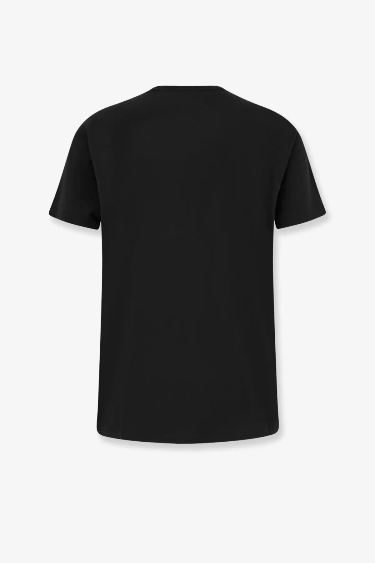 Polo Ralph Lauren men’s black cotton short-sleeved crew neck t-shirt front view