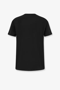 Polo Ralph Lauren men’s black cotton short-sleeved crew neck t-shirt front view