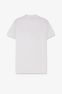 White cotton t-shirt with crew neck and short sleeves from polo ralph lauren mens cotton polo shirt white collection