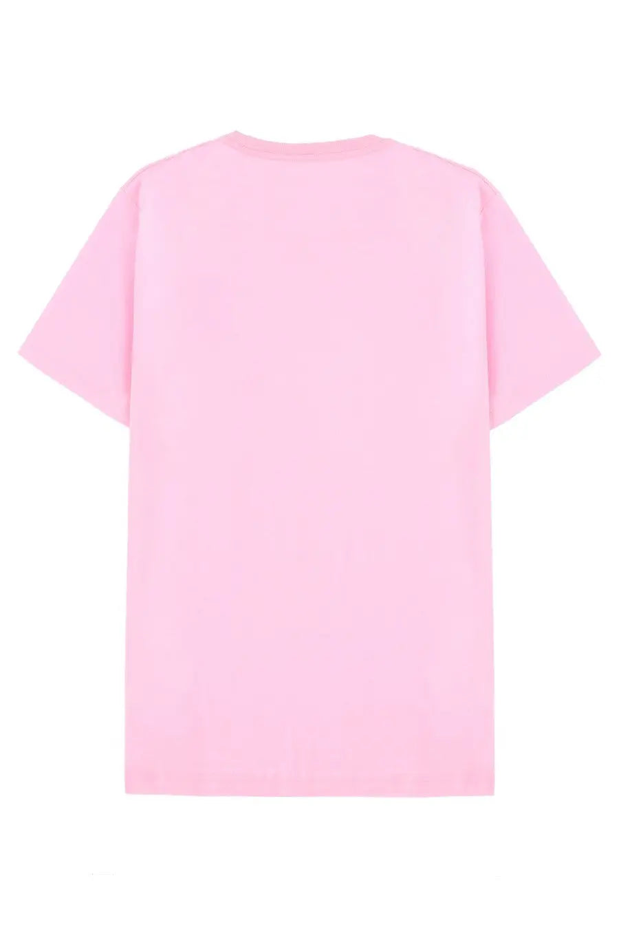 A soft pink plain cotton t-shirt with crew neck and short sleeves for men by polo ralph lauren