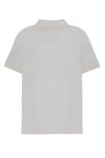 Polo ralph lauren men’s white polo shirt with classic collar short sleeves made from smooth cotton fabric