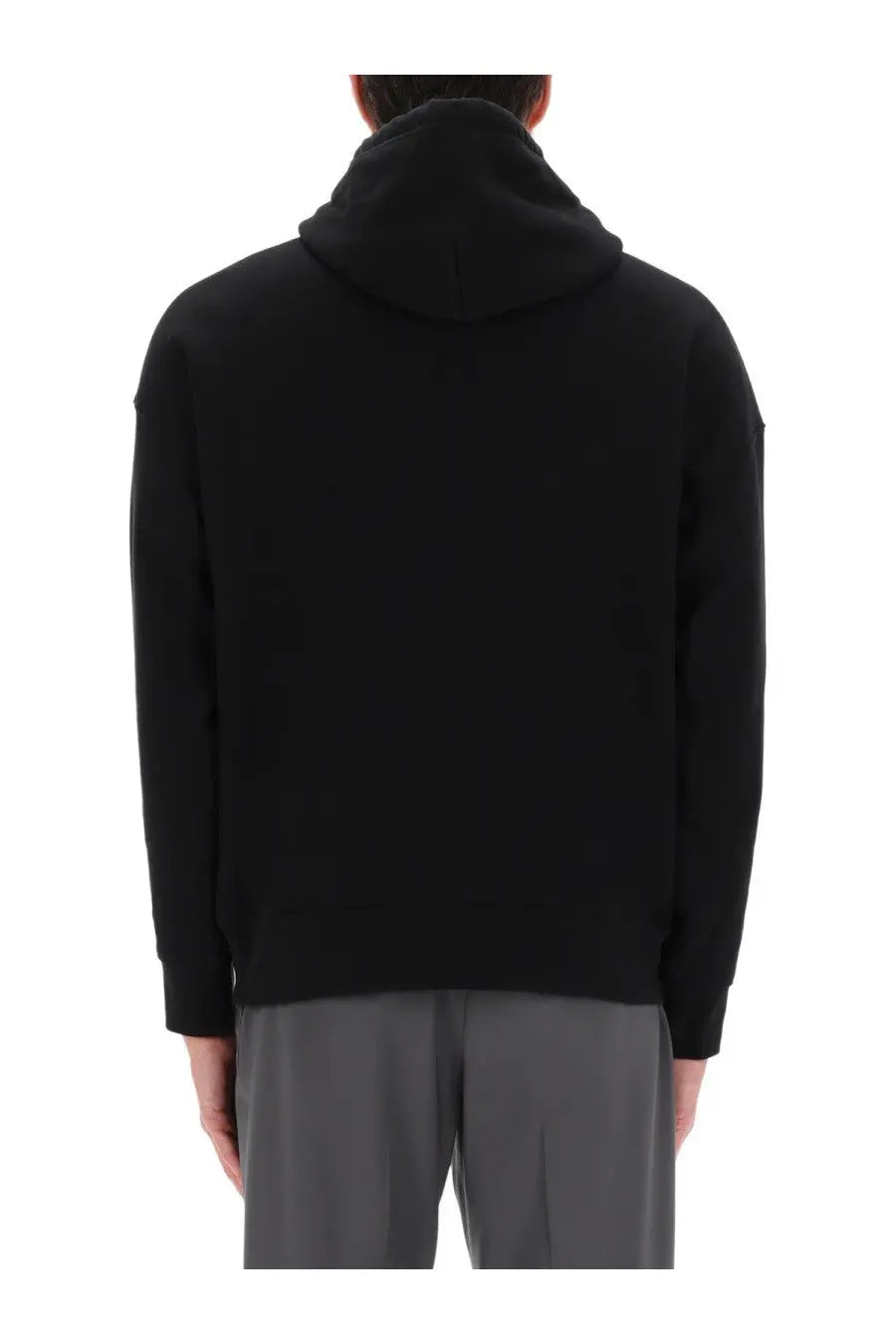 Polo ralph lauren unisex felpa ralph and ricky tuxedo bear black hooded sweatshirt with soft textured fabric and minimalist design