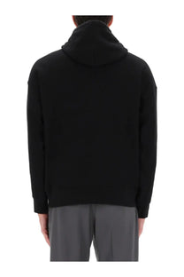 Polo ralph lauren unisex felpa ralph and ricky tuxedo bear black hooded sweatshirt with soft textured fabric and minimalist design