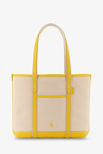 Polo Ralph Lauren Women's Canvas Shoulder Bag White
