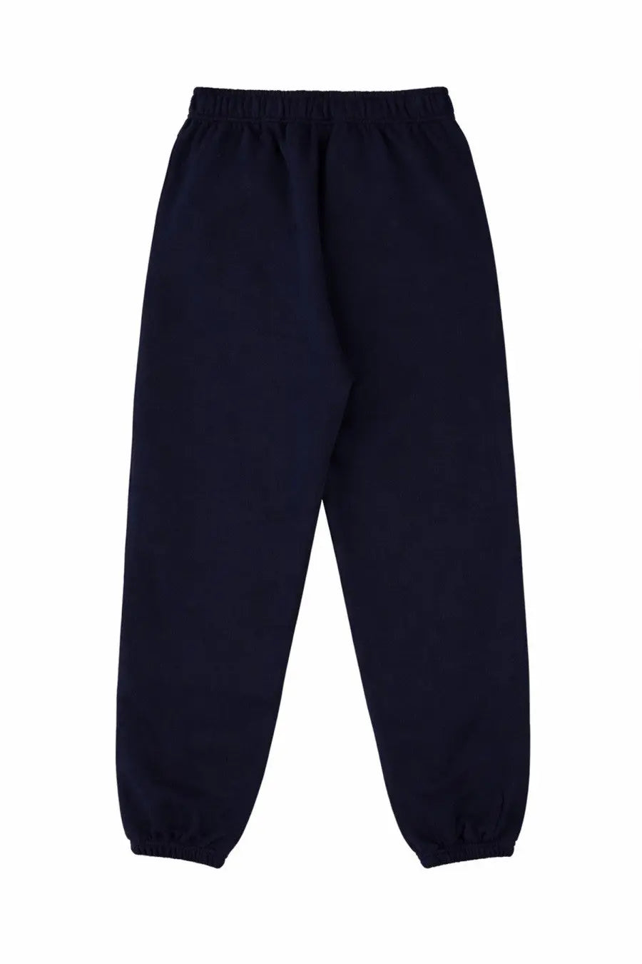Navy blue cotton polo ralph lauren women’s jogger pants with elastic waistband and cuffs for comfortable wear