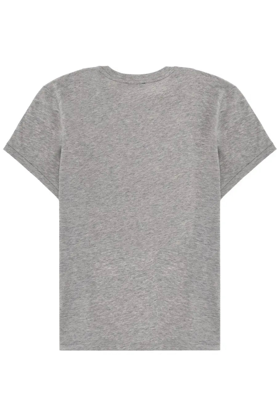 Polo Ralph Lauren women’s gray heathered cotton t-shirt with crew neck and short sleeves