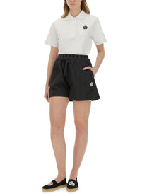 Kenzo Women's Polo Shirt Boke Flower White