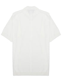 Low Brand Men's Polo Techno in Viscosa White